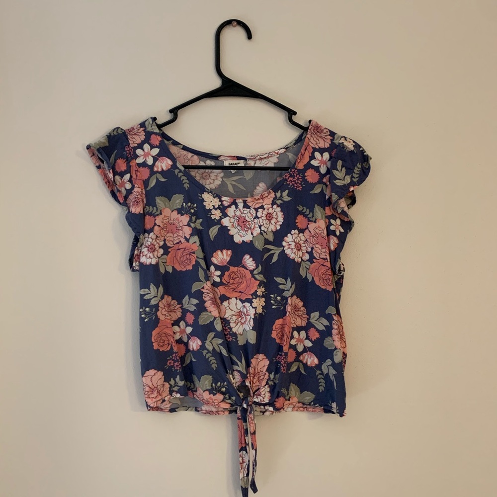 Garage Floral Top